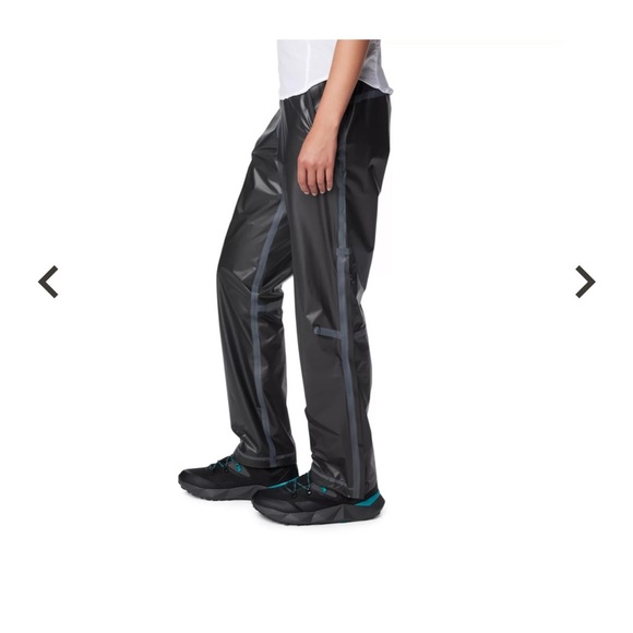 Columbia Titanium Women’s OutDry Extreme Wyldwood Rain Pants Black NWT size 3XL - Picture 3 of 16
